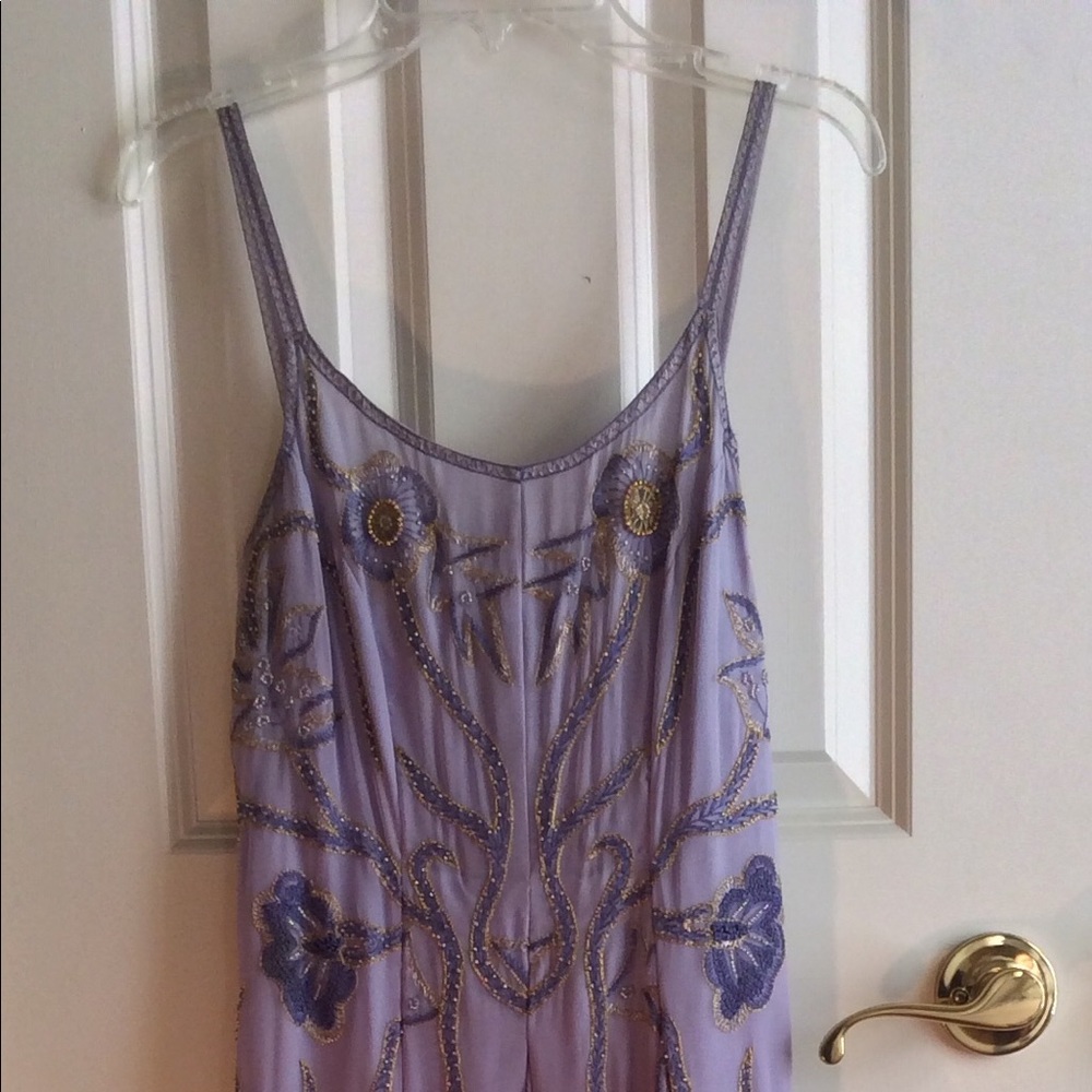 EXQUISITE hand beaded dress. One of a kind!